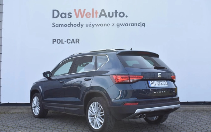 Seat Ateca cena 107900 przebieg: 87609, rok produkcji 2019 z Warta małe 301